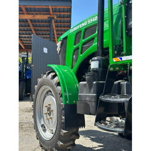 Мінітрактор EURO FENG 554 ,з дашком, дизайн Джон дір, реверс, 2х дискове зчеплення, вага 2250 кг 