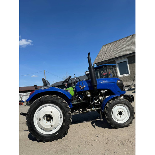 Міні трактор Форте (Forte) XT -244 LUX -4+1 х2 КПП , 9.5 на 24 гума, рівна підлога