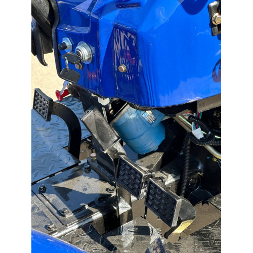 Міні трактор Форте (Forte) XT -244 LUX -4+1 х2 КПП , 9.5 на 24 гума, рівна підлога