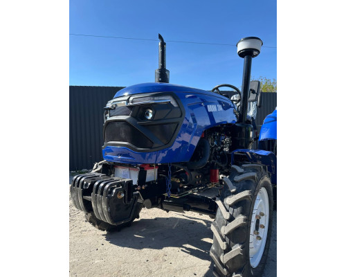 Міні трактор Форте (Forte) XT -244 LUX -4+1 х2 КПП , 9.5 на 24 гума, рівна підлога
