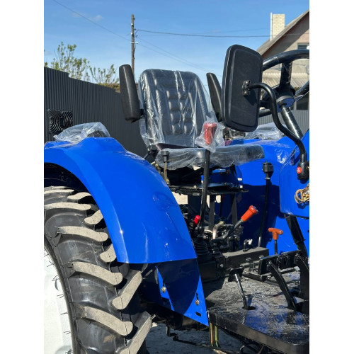 Міні трактор Форте (Forte) XT -244 LUX -4+1 х2 КПП , 9.5 на 24 гума, рівна підлога