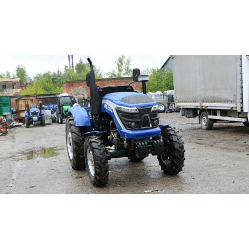 Мінітрактор ДМТЗ 255XL повнопривідний, широка резина,примусова гідравліка