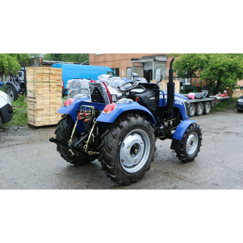Мінітрактор ДМТЗ 255XL повнопривідний, широка резина,примусова гідравліка