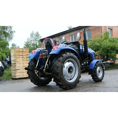 Мінітрактор ДМТЗ 255XL повнопривідний, широка резина,примусова гідравліка